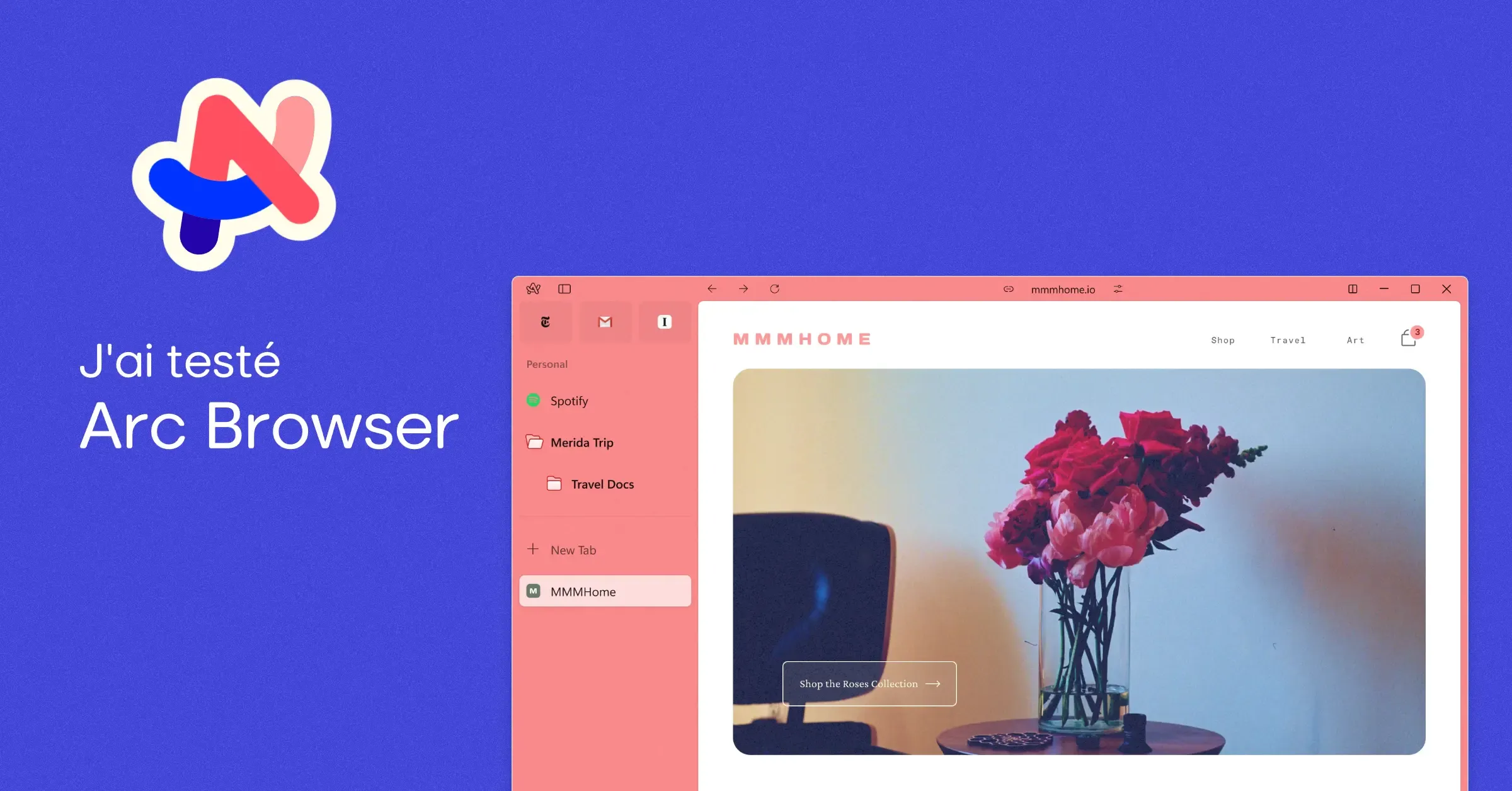 J'ai testé Arc Browser