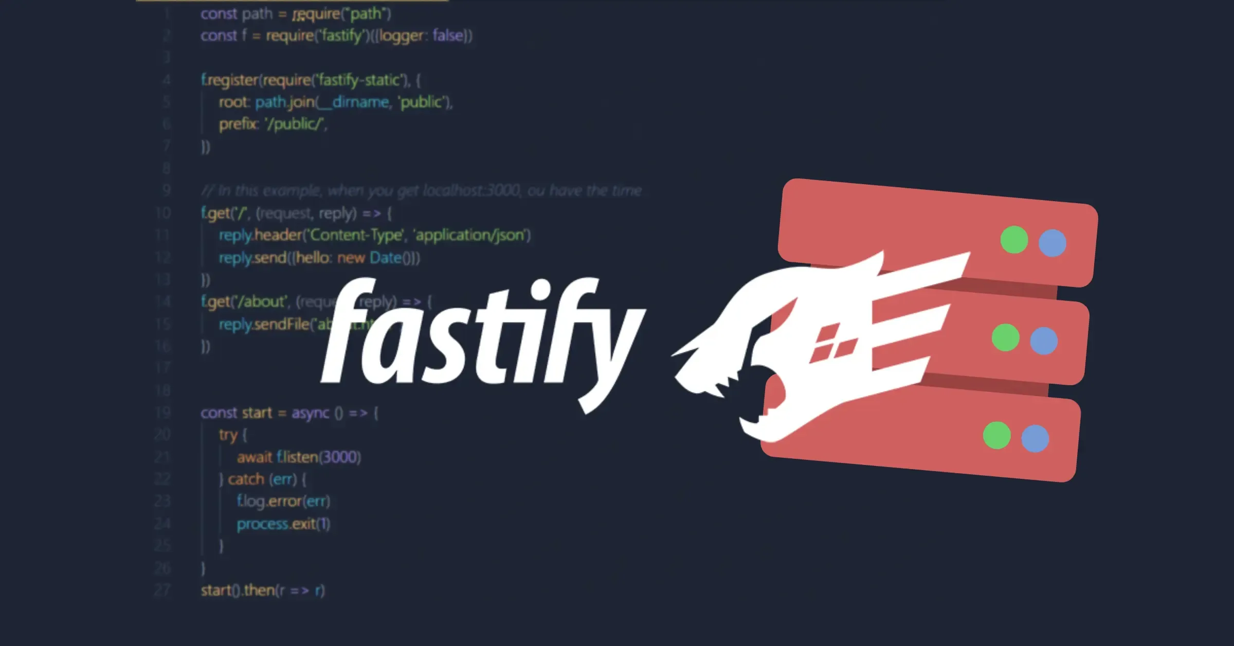 Créer un serveur avec Fastify