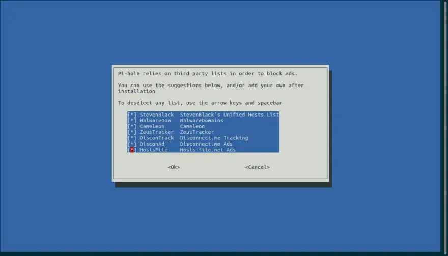 Installation de Pi-hole et son DNS part. 2