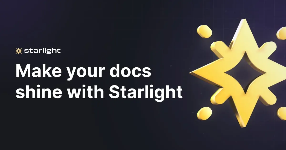 Créer des sites de documentation avec Astro Starlight