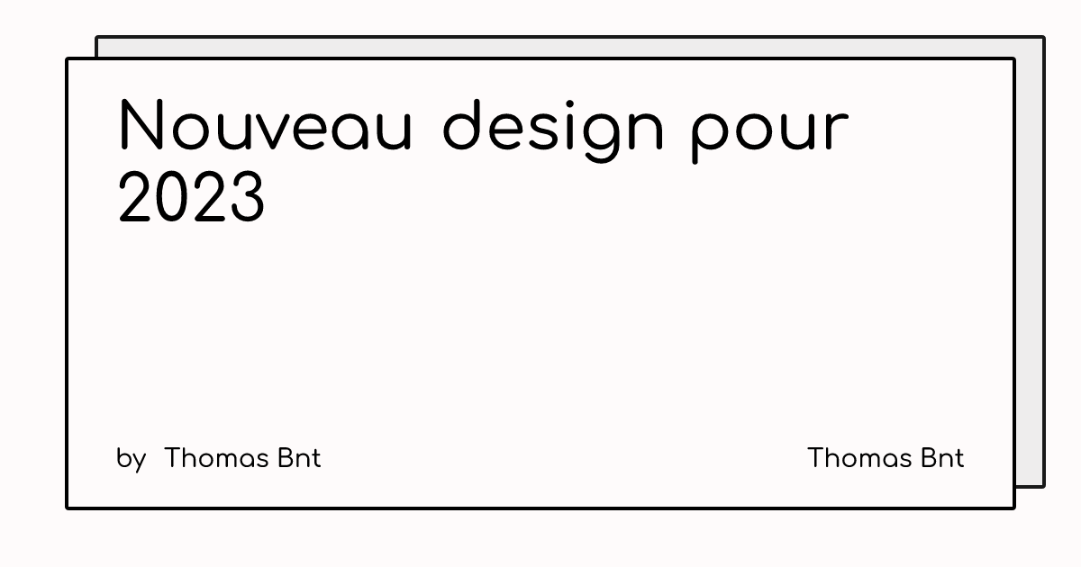 Nouvelle interface de mon site web personnel avec la page blog et le format ordinateur et mobile.